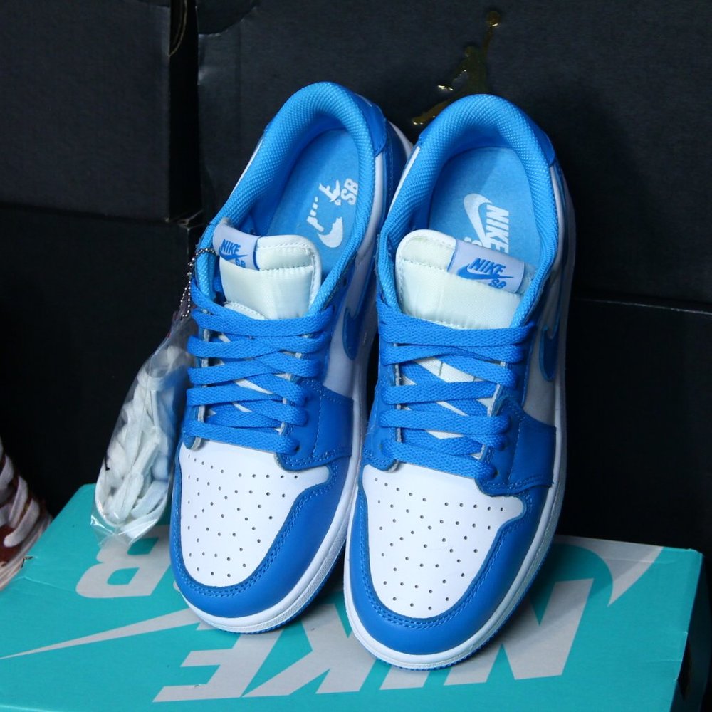 Nike SB x Air Jordan 1 Low "Erick Koston" UNC QS - Picture 4 of 14